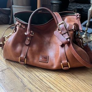 Dooney and Bourke Florentine Satchel with crossbody strap